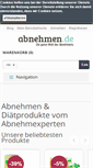 Mobile Screenshot of abnehmen.de